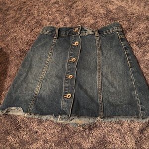 Jean skirts